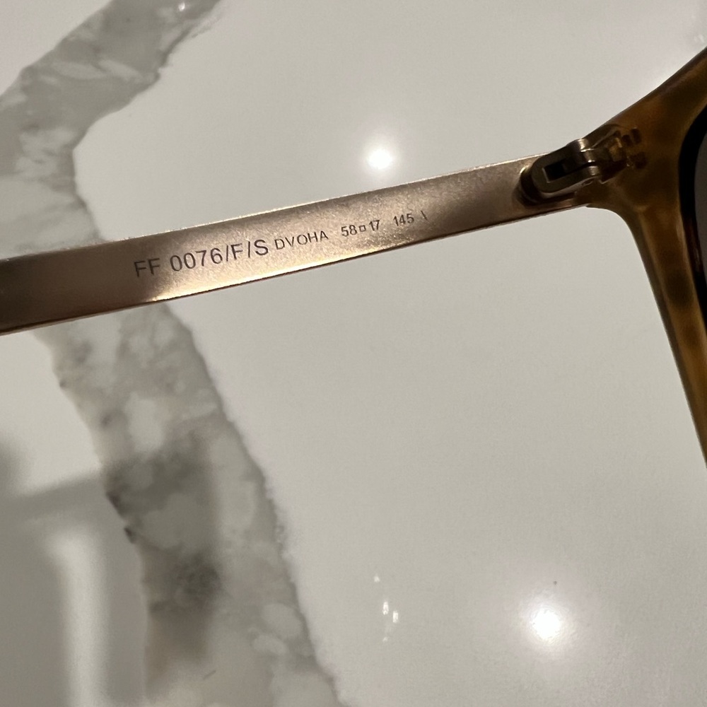 Fendi Tortoise Square Sunglasses - image 4